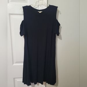 Style & Co Cold Shoulder Dress L